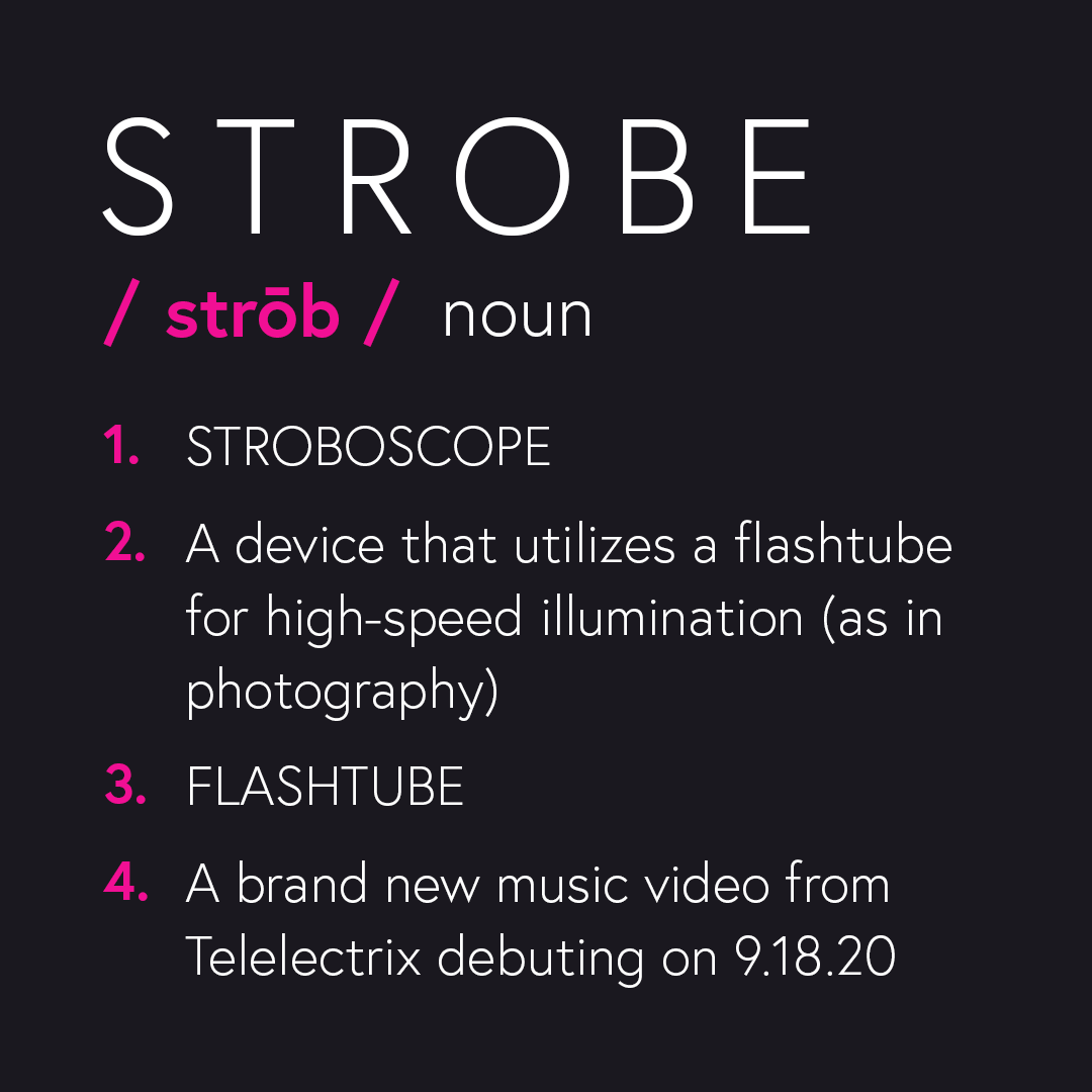 On September 18, we add a new definition to 'Strobe'.

#synth #synthpop #synthwave #retrowave #electro #electropop #electronicpop #pop #altpop #retro #retropop #80s #80smusic #newwave #newretrowave #synthfam #boston #strobe #indiepop #indieelectronic