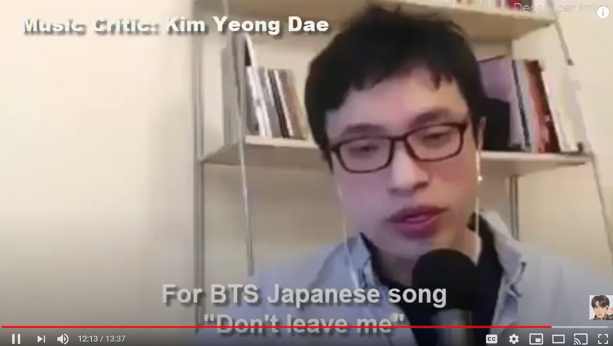 Music Critic Kim Young-dae who has also written a book on BTS and interviewed them mentioned being impressed by Jin's belting in Don't Leave me the most.