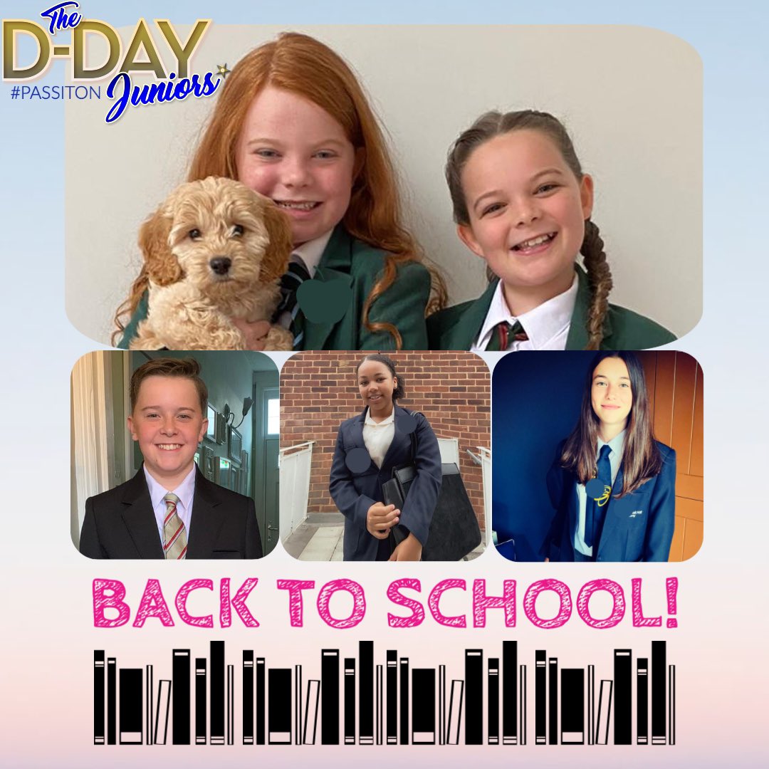ddayjuniors's tweet photo. Our Juniors are #BackToSchool and enjoying being with their friends and in a classroom! Here are some of our Juniors standing proud coming home after their first week hitting the books!πWell Done #JuniorAlice , #JuniorOlivia , #JuniorJoseph , #JuniorKatelyn & #JuniorChanaia π¬π§ https://t.co/23NibFIM77