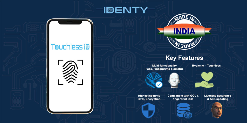 India is fast becoming one of the world leaders in the Information Technology and Cyber-security space with the help of Indian Government’s Make in India initiatives. Touchless ID is proudly Made in India. #Touchless #Biometrics 
<a href="/mygovindia/">MyGovIndia</a> <a href="/PMOIndia/">PMO India</a> <a href="/startupindia/">Startup India</a> <a href="/makeinindia/">Make in India</a>