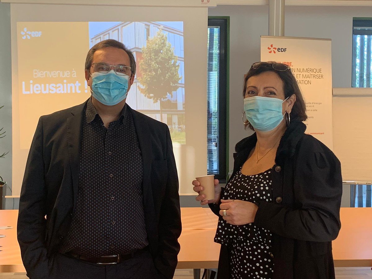 Emménagement réussi sur le site de LIEUSAINT pour les équipes de la #CommerceIdf <a href="/EDF_Entreprises/">EDF Entreprises</a> Bravo à l’équipe projet et bienvenue aux nouveaux arrivants !👏👏