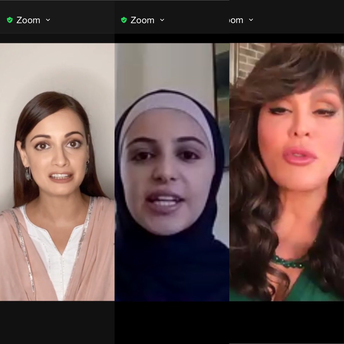 SaskiaSchellek1's tweet photo. 🤩🤩🤩 star power in action at the #UNMultifaith event on #FaithInTheUN marking the @UN 75th anniversary #UN75 w/ celebrities and UN goodwill ambassadors like @deespeak @muzoonrakan1 and @marieosmond https://t.co/9WzhzJmLtO