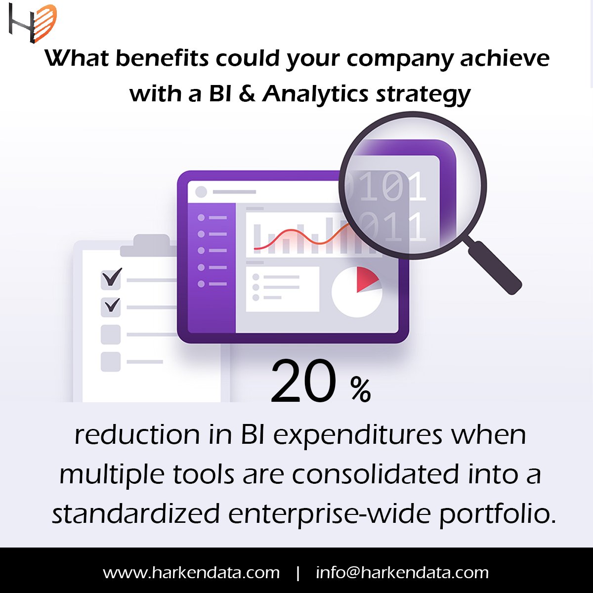 Harkendata's tweet photo. Business Intelligence (#BI) helps companies to develop new strategies by analyzing the current #markettrends and say above their #competitors. For more info visit at https://t.co/hxyk4GvtCf #analytics #BIDevelopment #biconsultingservices #StarTrekUnitedGives #TuesdayThoughts https://t.co/qtvT50F09G