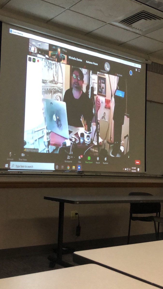 Being blow away by <a href="/kevinhoneycutt/">Kevin Honeycutt </a> ‘s energy! #cesau