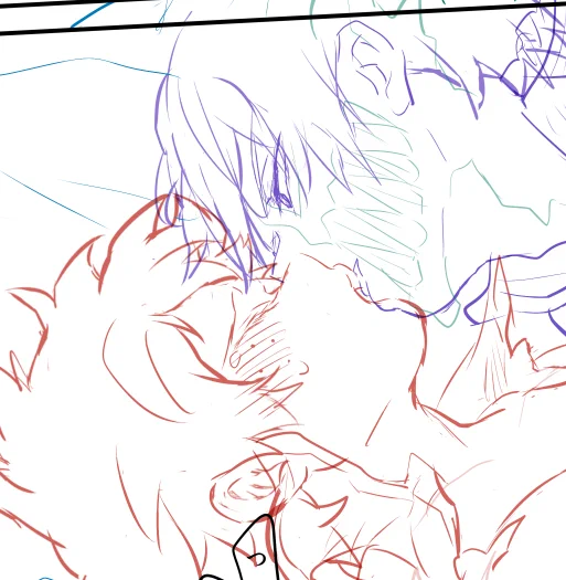 やっと続きが描けるんだなぁとしみじみ
ここまで長かった?
でも漫画ってネームでほぼ決まると思ってるのでやっぱりそこが一番時間掛かるんですよね?
今回もたくさんイチャつかせられるので作画楽しみです! 