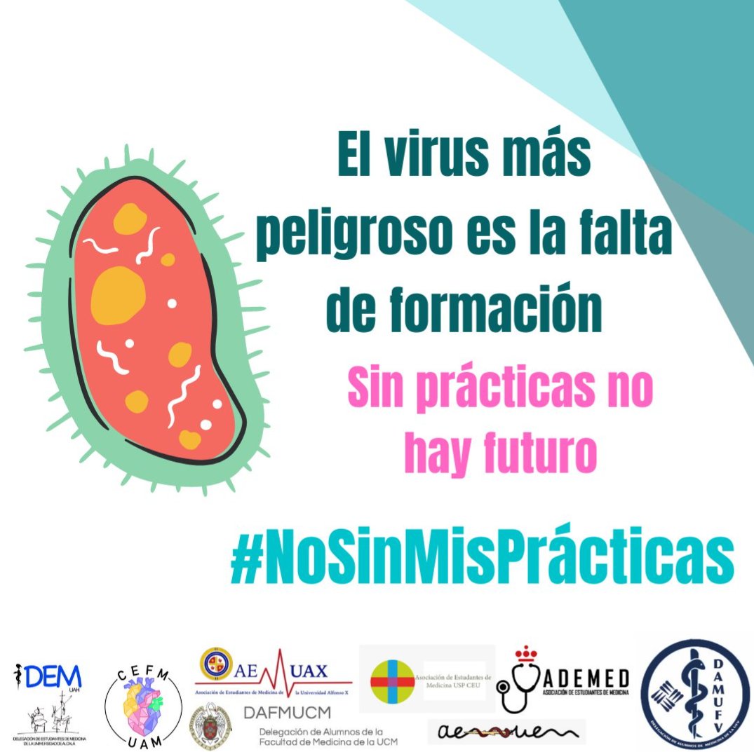 antoniopizarra's tweet photo. #TuSaludDependeDeMiFormacion
Un profesional no solo son conocimientos teóricos, valores, y actitud crítica
La construcción de un sanitario es tb vivirlo, sentirlo y cuidar

Las prácticas son la energía q nutre la vocación del alumnado
#NoSinMisPracticas 
#AprendizajeExperiencial https://t.co/TredE7ZuIe