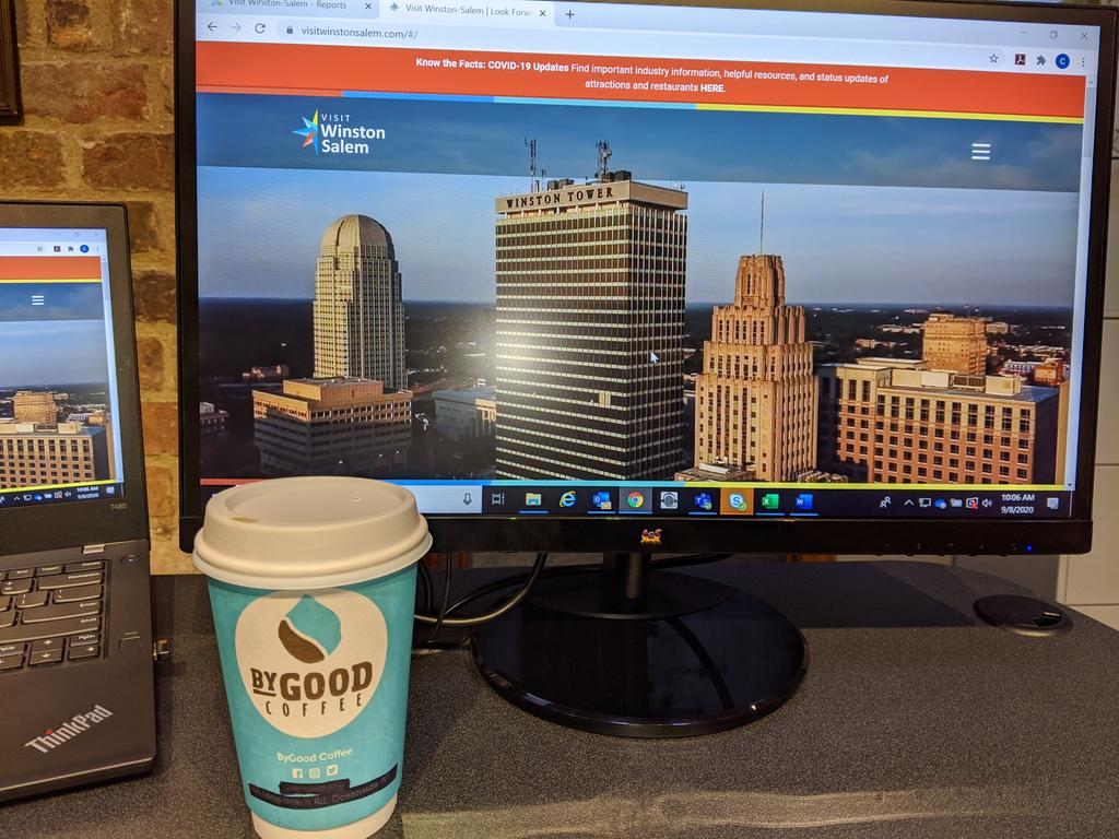 VWSChristian's tweet photo. Enjoying some ByGood Coffee β this morning. Find them in Downtown Winston-Salem on Brookstown Avenue. #wsnc #visitws https://t.co/GFsfD7M0Ng