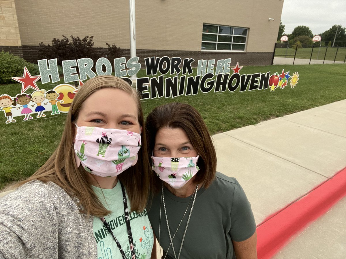 Happy first day of school to all! Year 3 and I’m still learning new things every day! My colleagues are my heroes ❤️ so thankful to be a <a href="/BHKnights512/">Rhein Benninghoven Elementary</a> <a href="/BrittanyGonser/">Dr. Brittany Gonser</a> <a href="/MrsPyle/">Mrs Pyle, LMSW</a>