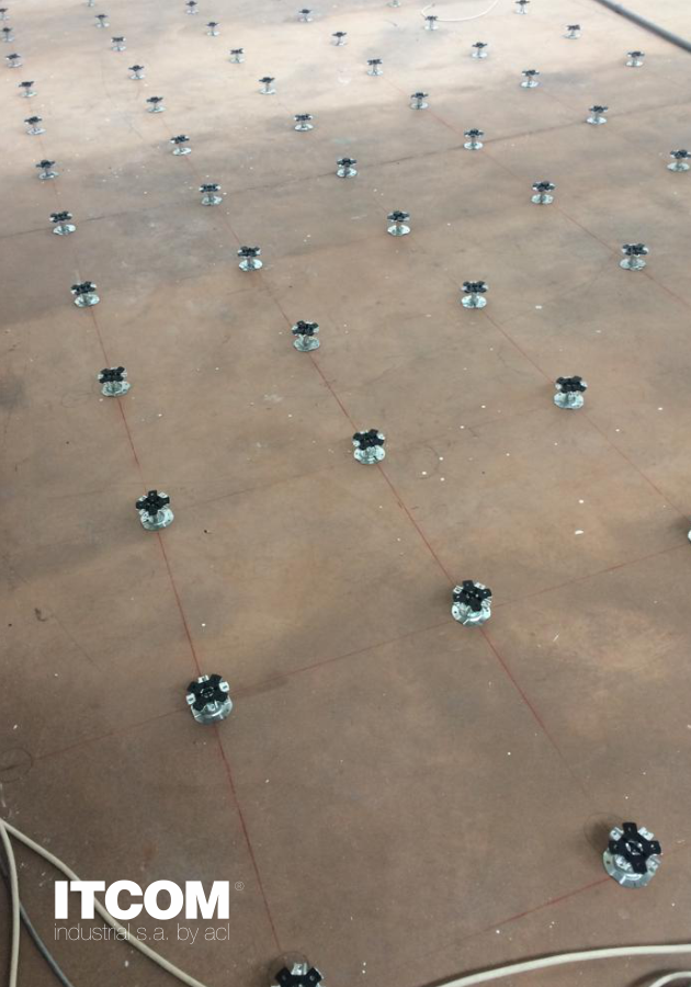 ItcomIndustrial's tweet photo. The Durum Technical Flooring creates an air plenum space, which allows for the installation of an infinitude of technical infrastructures.
#flooring #covering #raisedflooring #technicalflooring #architecture #interiordesign #floortiles
#pavimento #pavimentotécnico #arquitetura https://t.co/OFMXlqlYTL