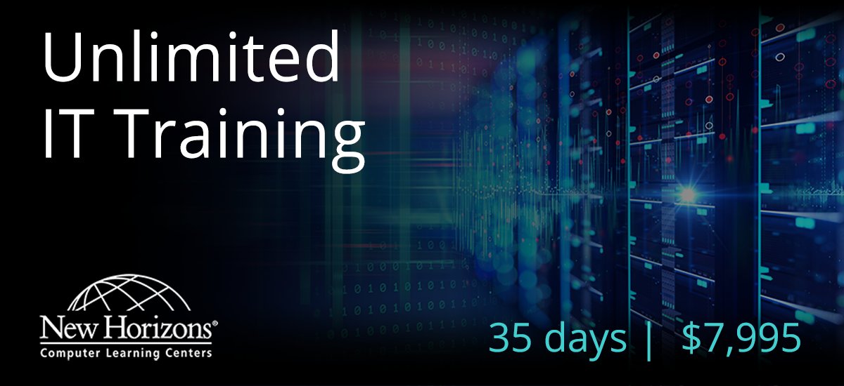 NHPittsburgh's tweet photo. Get immediate access to 35 days of certified training classes w/ the top instructors in the New Horizons global network. https://t.co/bMDCuOsCG1

You pick the classes/training days at a huge savings @ one low price of $7,995. Ends 9/30

#pittsburgh #ittraining #tech #office https://t.co/6CPiOsOeyQ