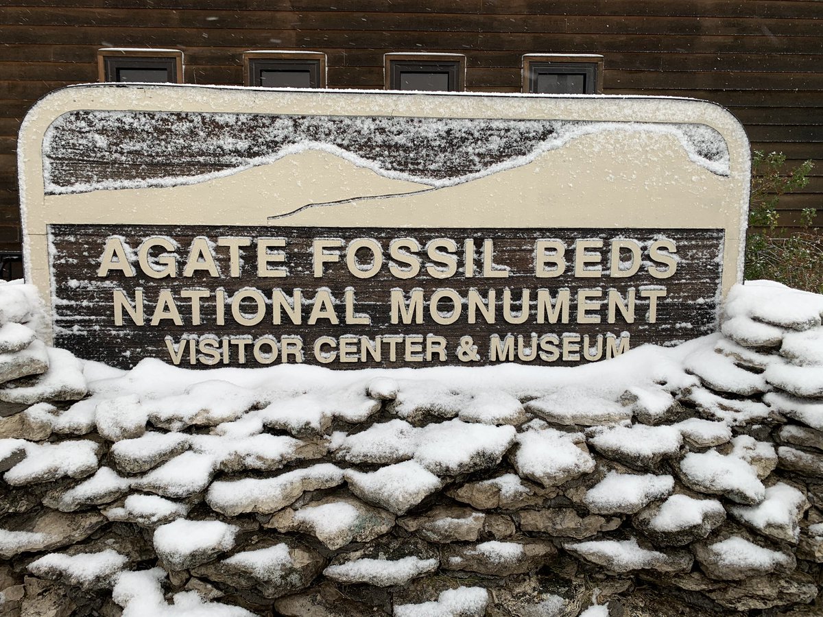 AgateFossilBeds's tweet photo. It was 103 degrees 3 days ago. Well this is a fine “How-do-you-do?” ! https://t.co/Dc50sRdjp4