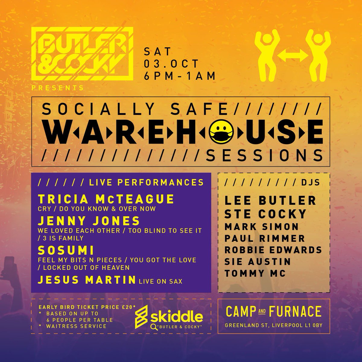 Yesssss it’s back 🙌🏼🎧🎤💃🏼🕺🏼
get your tickets quick 🎫