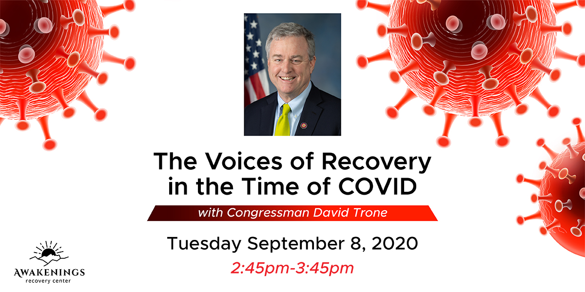 AmatusHealth's tweet photo. Congressman @davidjtrone will be at @AmatusHealth's  Awakenings Recovery Center in Hagerstown today as part of his effort to raise awareness for National Recovery Month amid the COVID-19 Pandemic. https://t.co/JwkU6wGVQS