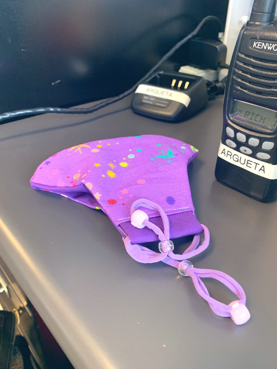 The first day of school looks so different this year! One of our MC students <a href="/UlrichKISD/">Ulrich Intermediate</a> walked in with handmade masks for his MC staff, in their favorite colors! Our students have the sweetest hearts 💜 <a href="/kmcgriff18/">Kevin McGriff</a>