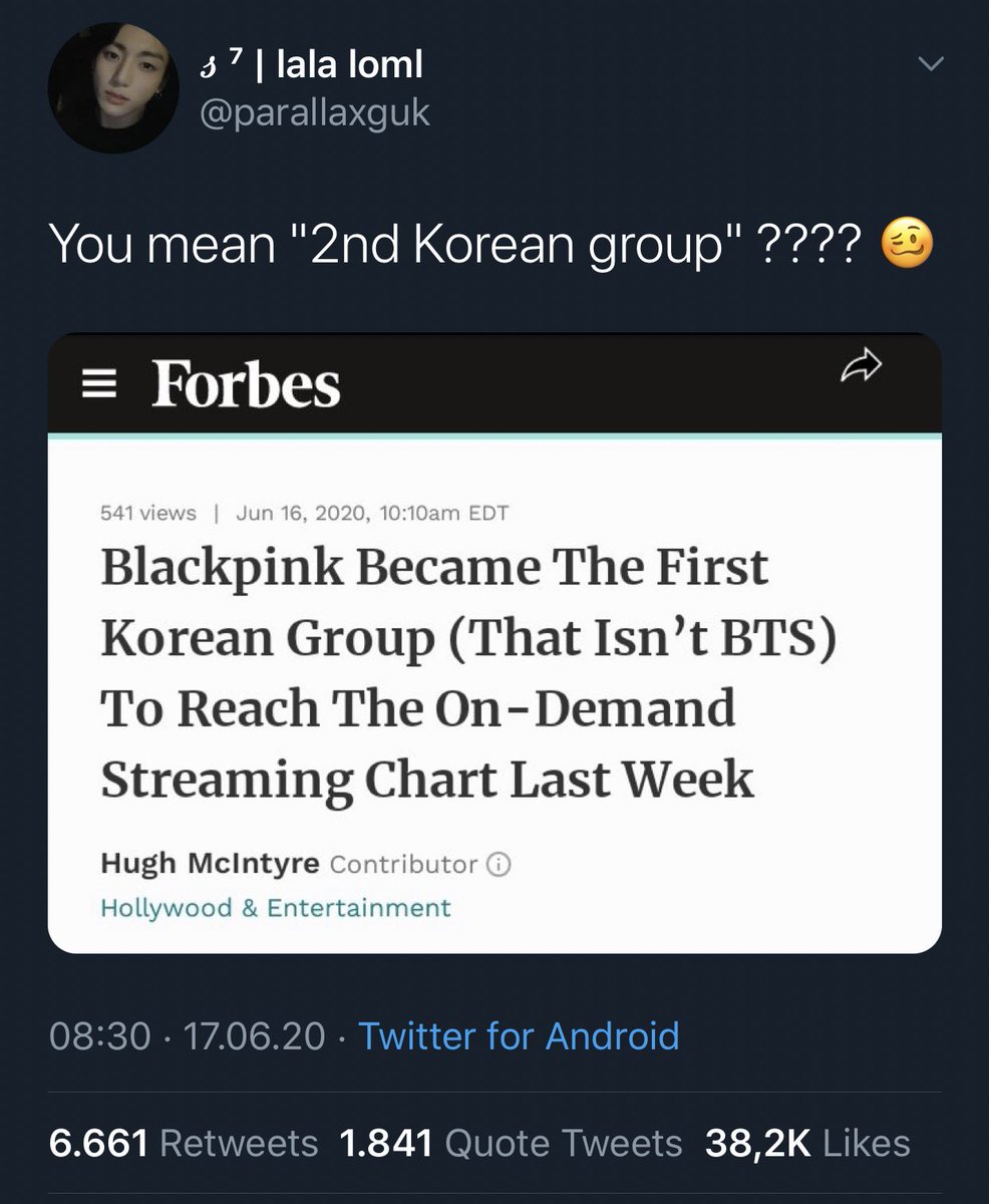 VENOMLALlSA's tweet image. y’all weren’t so fond of forbes just a few months back,, what changed?? Oh right, they shaded bp and propped y’all faves up instead