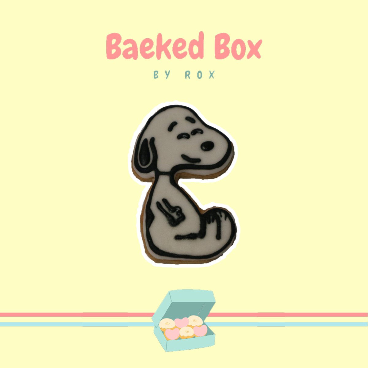 baekedbox's tweet photo. [SAMPLE] Snoopy Cookies

Various sizes sugar cookie base with royal icing design.

#royalicingcookies #personalizedcookies #kpopcookies #exocookies https://t.co/Wg4UHGl7ns