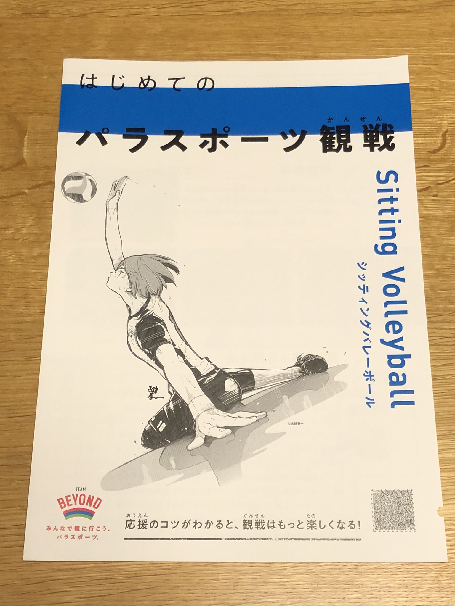 Twitter এ えむえむ パラスポーツを 漫画家さん達がイラストで紹介してる 初めてのパラスポーツ観戦 パンフレット シッティングバレーボールは ハイキュー の 古舘春一先生 T Co X3kxrxpwsn ট ইট র