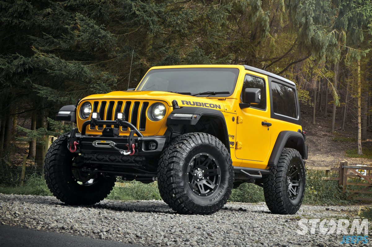 StormJeeps's tweet photo. At Storm Jeeps we offer a wide range of options to our customers to build their dream Jeep, recent conversion completed #hellayella #yellowjeep #yellow #bumblebee #jl #jeepjl #2door #2doorjeeps #2doorjl #wrangler #jeep #jeepuk #modified #rubicon #jlr #stormjeeps https://t.co/PWZ28wUJV5