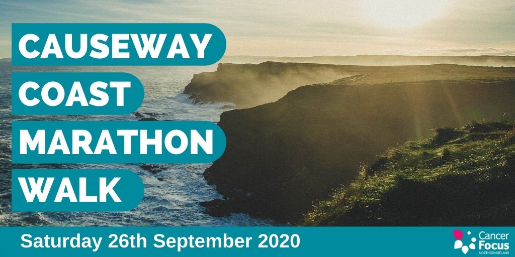 CancerFocusNI's tweet photo. Our FIRST EVENT since #lockdown: The #CausewayCoast Marathon Walk - Sat 26th September!! 🌊😍🙌 Taking place in the new venue of #Benonestrand in the Causeway Coast &amp; Glens. 👉Visit: https://t.co/ecdvbf0zHb

#discoverni #causewaycoastandglens #northernireland #nibeauty #nitourism https://t.co/CEUgJDRrRY