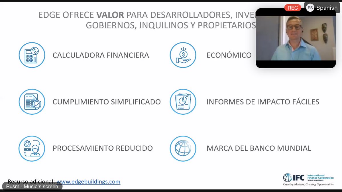 #AEstaHora <a href="/RusmirMusic/">Rusmir Musić</a>, líder de <a href="/IFC_org/">IFC</a>, participa en el Foro: Avance de la #ConstrucciónSostenible en Colombia donde presenta los beneficios de <a href="/edgebuildings/">EDGE</a> como herramienta de gestión y financiación de edificaciones verdes