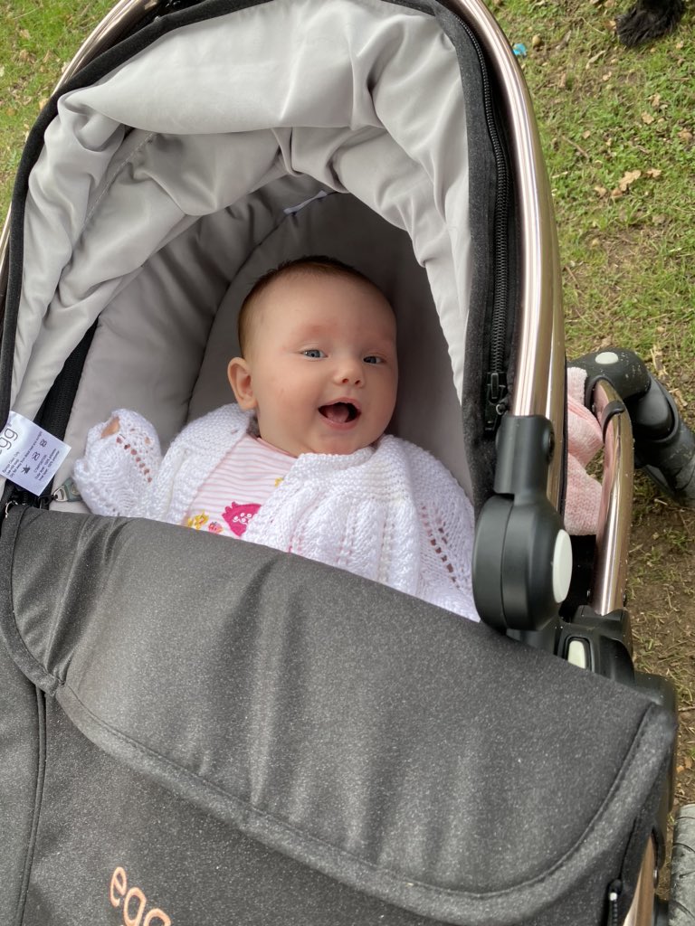 binkybunny7's tweet photo. Lovely 2.4 mile walk and chat with Anthea, pushing sleepy Felicity 👶🏼 round & trying to stop Poppy 🐶 from jumping in every single lake / stream / pond #WetDoggy #SelfCare #RytonPools #HappyTuesday 💗 https://t.co/q2inrJaFFO