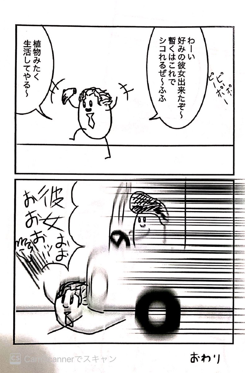 高校1年生くらいの時に描いたジョジョの2〜3コママンガ 
日の目を浴びないの可哀想なのでUP 