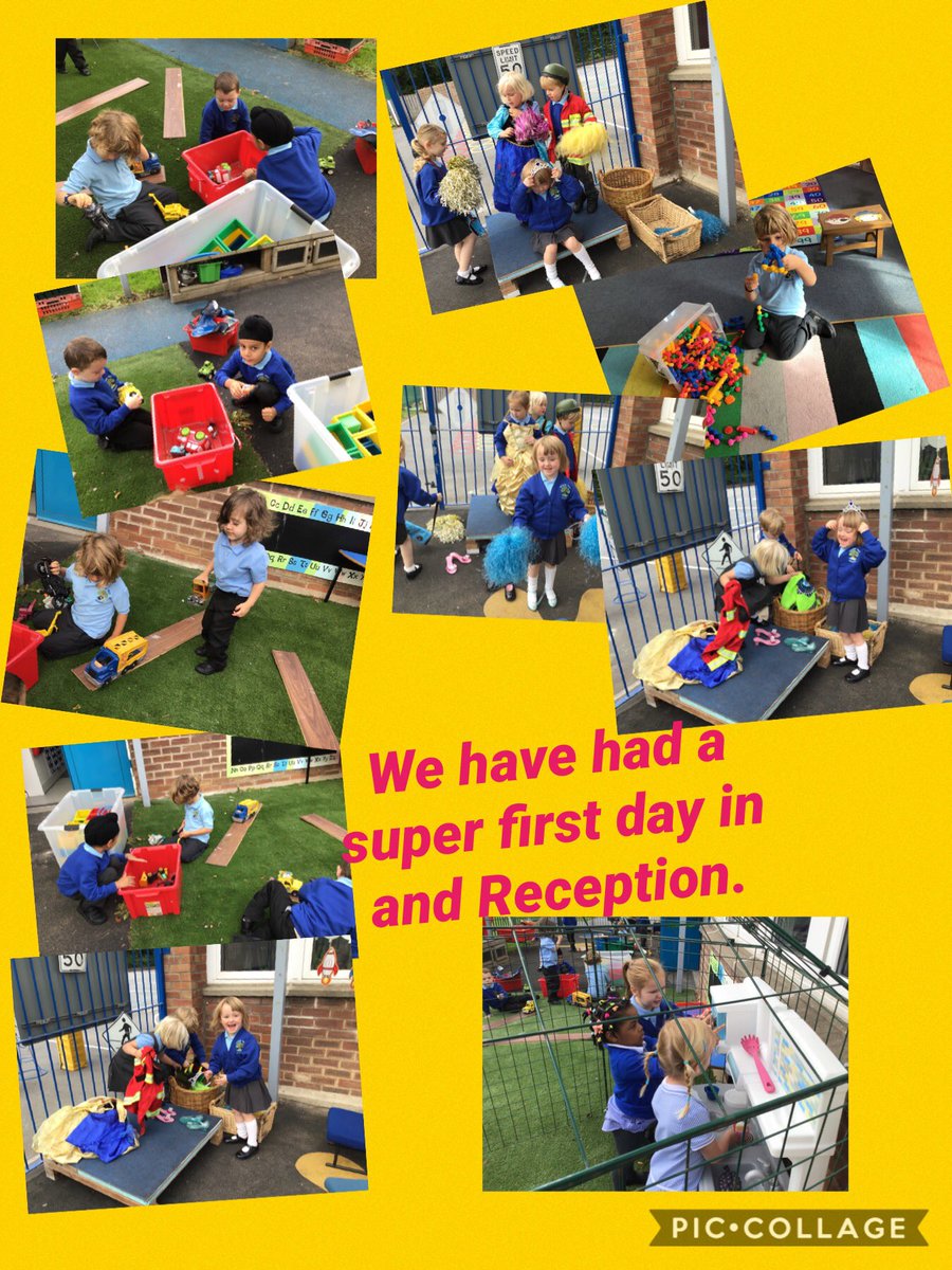 GrangeEYFS's tweet photo. We have had a super first day in Reception and we can’t wait to see you again tomorrow. 🤗 https://t.co/luEaAumEUc