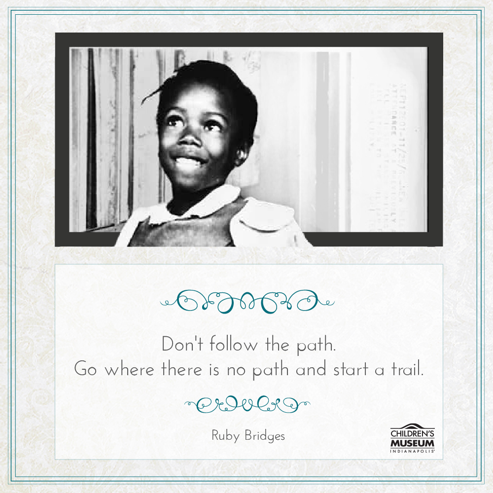 Happy Birthday, Ruby Bridges! You are a true trailblazer and voice for change! 