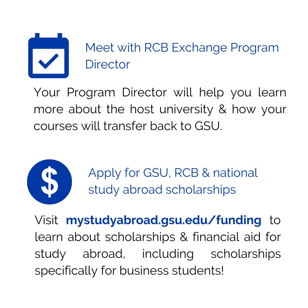 gsuhospitality's tweet image. @RobinsonCollege is here to help you choose the #InternationalExchangeProgram that works for you and your degree!✈️🌎📚  Attend one of the upcoming virtual info sessions to learn about these opportunities! ow.ly/cNJE50Biok9   
#GSUHospitality #RCB #StudyArbroad