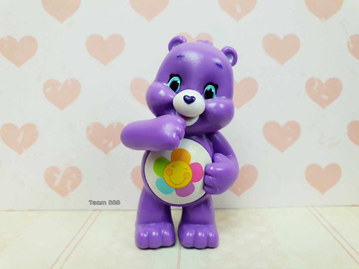 TeamBBB123's tweet photo. Harmony bear hopes you have a wonderful Tuesday 💜
#CareBear #shareyourcare #carebear #careoutloud #kindness #Positivity #harmony #harmonybear #CareBearsUnlockTheMagic #bearofthemonth #sharethelove #sharingiscaring
@carebears https://t.co/g3TKED18eq