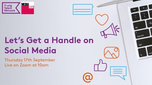 Do you know how to make the most of your social media presence and create content with purpose?

Join us and Vicky O'Grady of Mediarox for a hands-on social media masterclass! 

➡ Thursday 17th September, 10am, Live on Zoom 📅

Book your place: bit.ly/3k3e75f