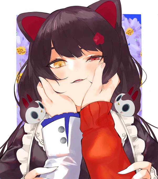 「とこちゃ〜～～ん!!」
「いにゅい～～～!!」
#いぬいらすと 
#ばーすでいぬい 
