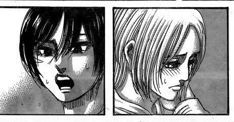 i sent this pic to my bf "AoT new chapter without context" and his reaction was "they had sex?" IMMMMMMM HDJFKSLDKDKSGFHSKFNWLDKHDJJJSDJDFSHSGD IM FUCKIN DYI NGNG 