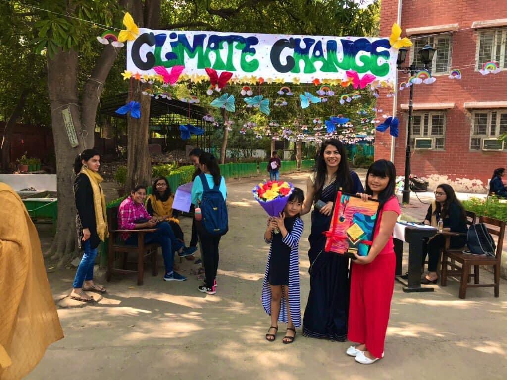 LicypriyaK's tweet photo. When I work on climate change for the last 2+ years, I can see a big change in my country. Many of the schools, colleges &amp; higher institutions are now taking CLIMATE CHANGE as a serious issue.

CHANGE IS COMING.

A day at Daulat Ram College, University of Delhi @Delhiuniversit.❤️ https://t.co/A4WFDbzYl2