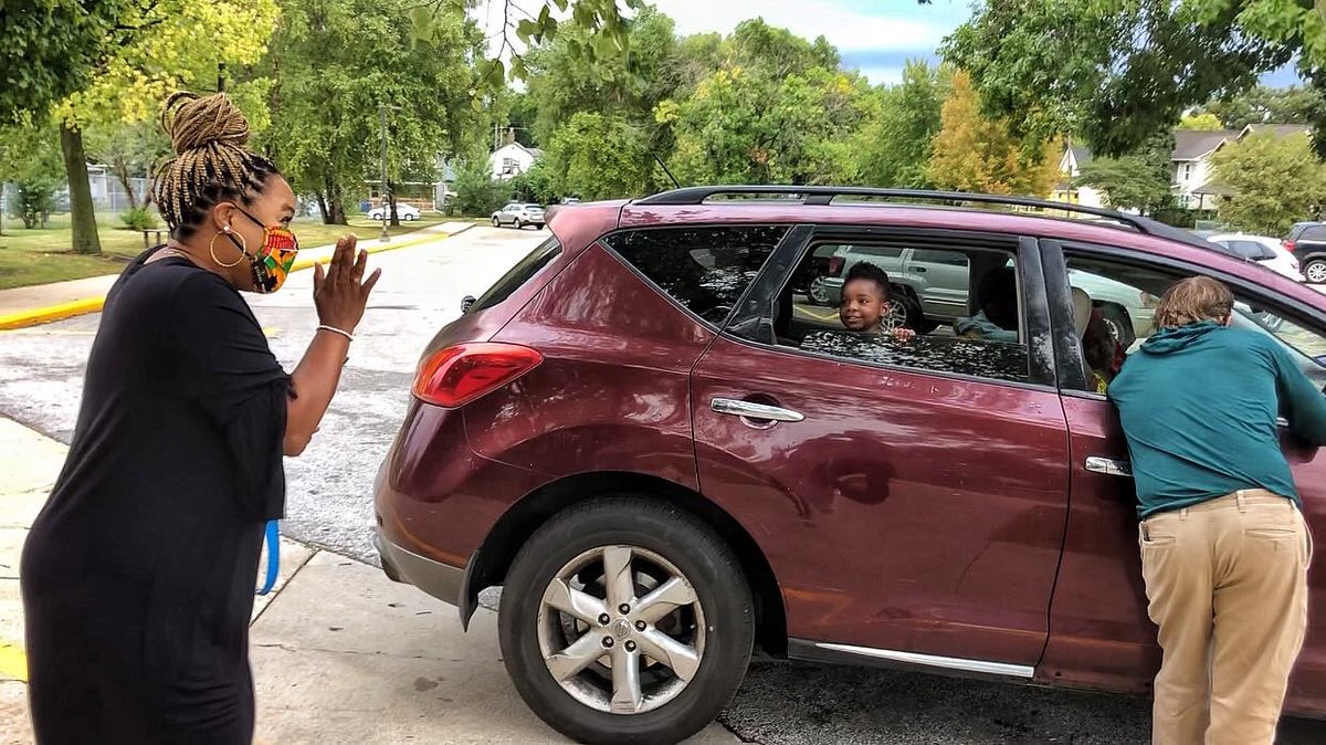 VaughnHillyard's tweet image. We just talked with superstar Principal Kisha Barnes of King Elementary School:

“Most of the students, &amp;amp; some of the staff, are Black &amp;amp; Brown. And we know nationally [COVID impact] are disproportionally higher...for Brown and Black people...history will remember our decisions.”