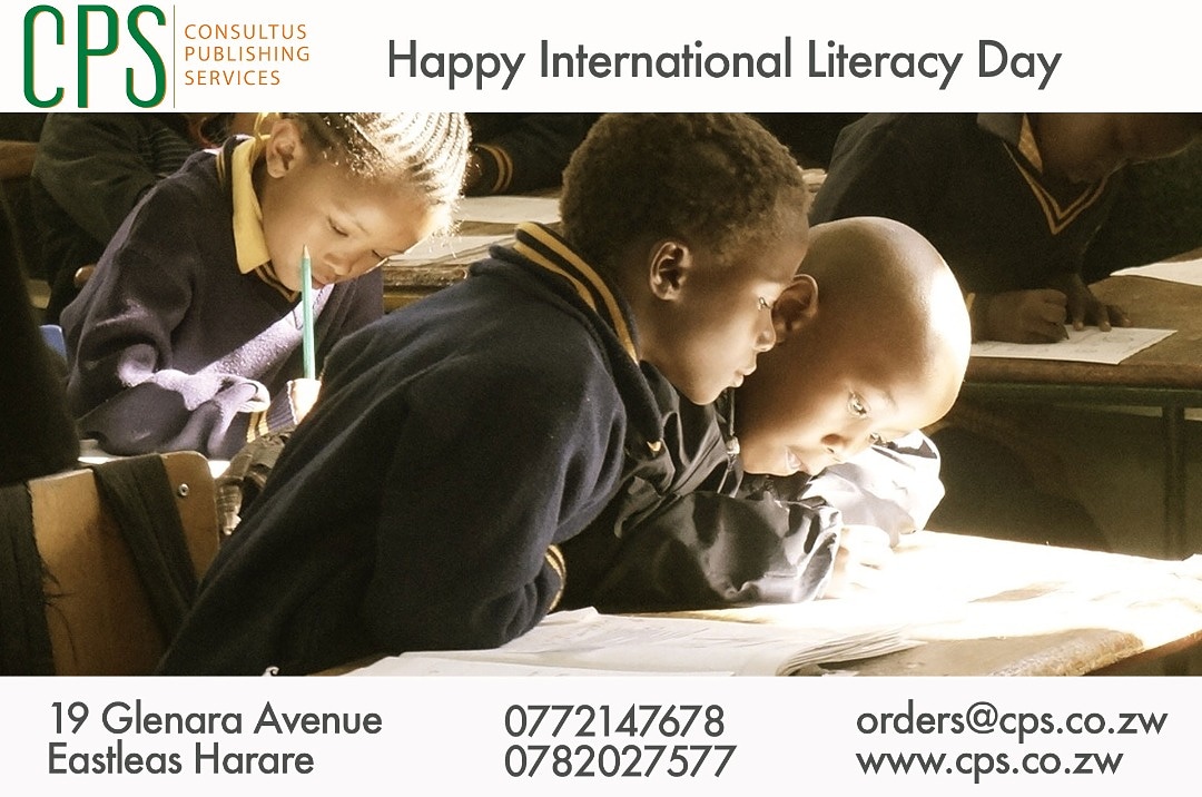 ConsultusPub's tweet photo. Today we join the world in celebrating the World Literacy Day. At CPS we contribute to literacy education through the publication &amp; distribution of controlled reading courses such Bala IsiNdebele, Rava ChiShona &amp; Sunrise Readers. 
#InClassWithYou #WorldLiteracyDay2020 https://t.co/Sd2BgkOPKZ