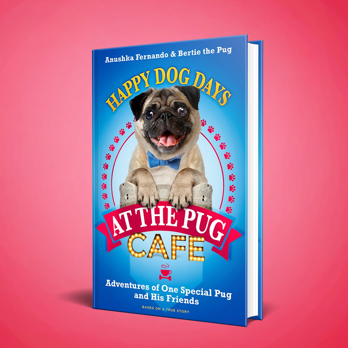 A dream come true 😍 my first BOOK Happy Dog Days at the Pug Cafe is now available for pre-order on Amazon amazon.co.uk/Happy-Dog-Days… and out 29 Oct <a href="/TheMirrorBooks/">Mirror Books</a> <a href="/EveWhiteAgency/">E W Literary Agency</a>