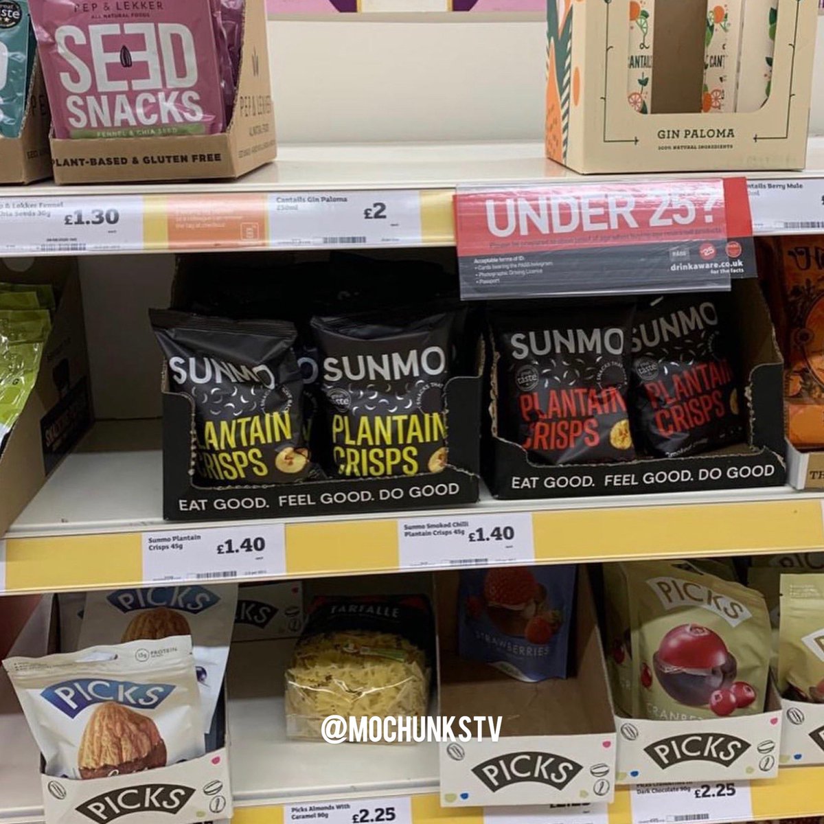 MoChunksTV's tweet photo. New Black owned plantain crisps brand @sunmosnacks can be found in a Sainsbury’s near you 💜🥳
Congratulations to @iamvividiamonds, founder and CEO of the SUNMO brand!
#MCTVTRENDING #Sunmo #PlantainCrisps https://t.co/dLOYYLPchA