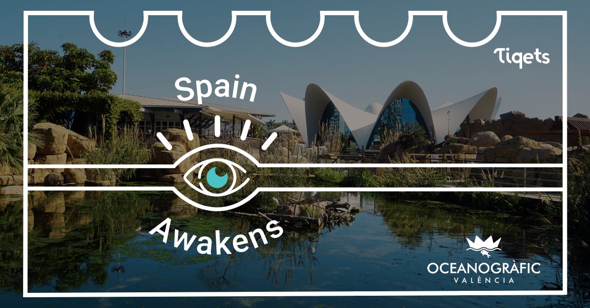 Tiqets's tweet photo. Go on a submarine journey through the oceans of the world with @Oceanografic_vl’s animal keepers. 🐠 Join a FREE #SpainAwakens virtual tour with Oceanogràfic of Valencia!
Sign up for the tour at: https://t.co/FjL1v6pSRe #AwakeningWeeks 👁 https://t.co/TrOR9S3YGk