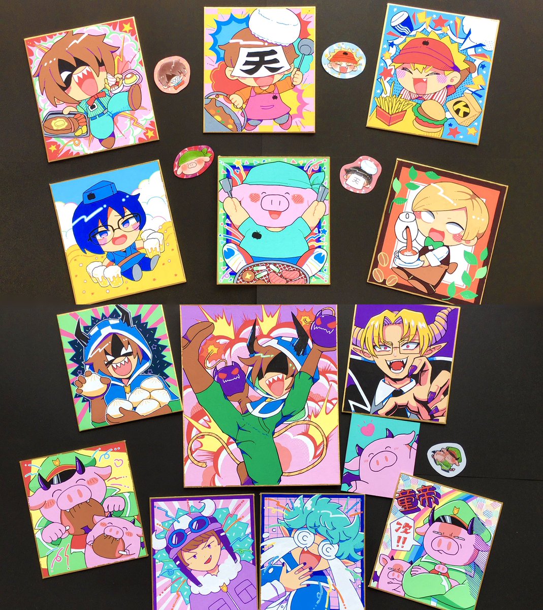 #私の絵柄が好みって人にフォローされたい
アナログお絵描きマンです 