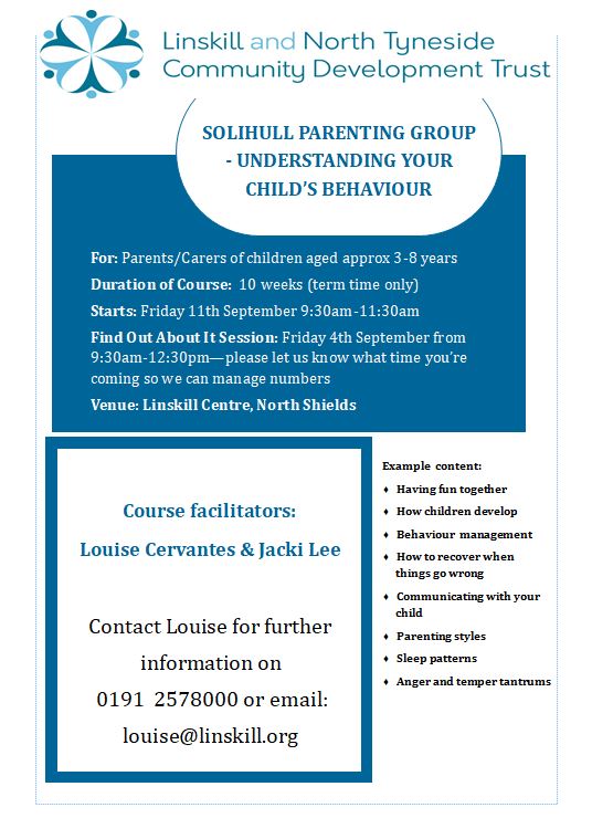 Please get in touch if you would like some support in these areas, we are able to refer you for a place on the course.