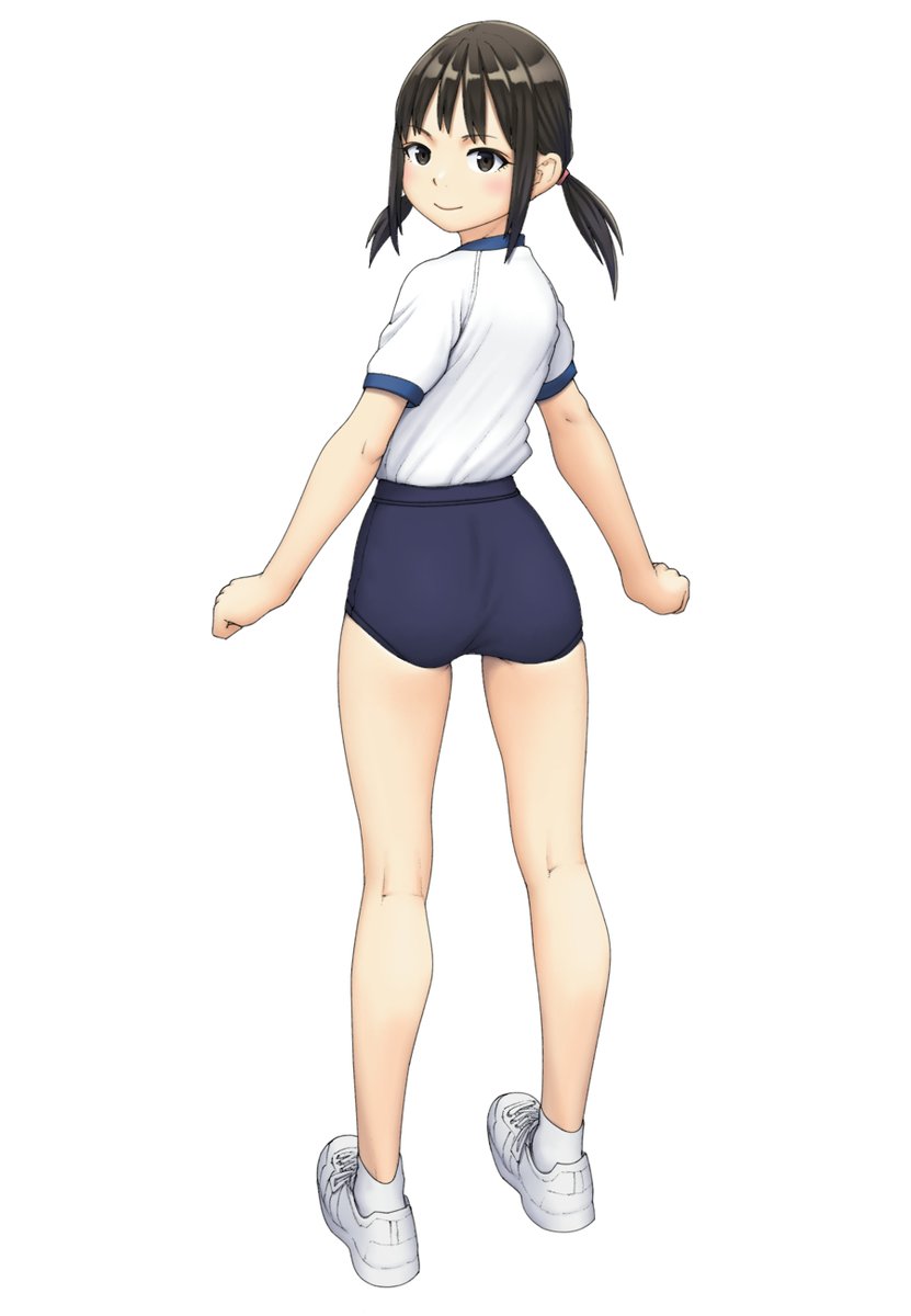 まぶる お絵描き修行中 Na Twitteru 一日一枚イラスト172 見返りポーズの女の子です まぶる お絵描き修行中 Na Twitteru 一日一枚イラスト172 見返りポーズの女の子です