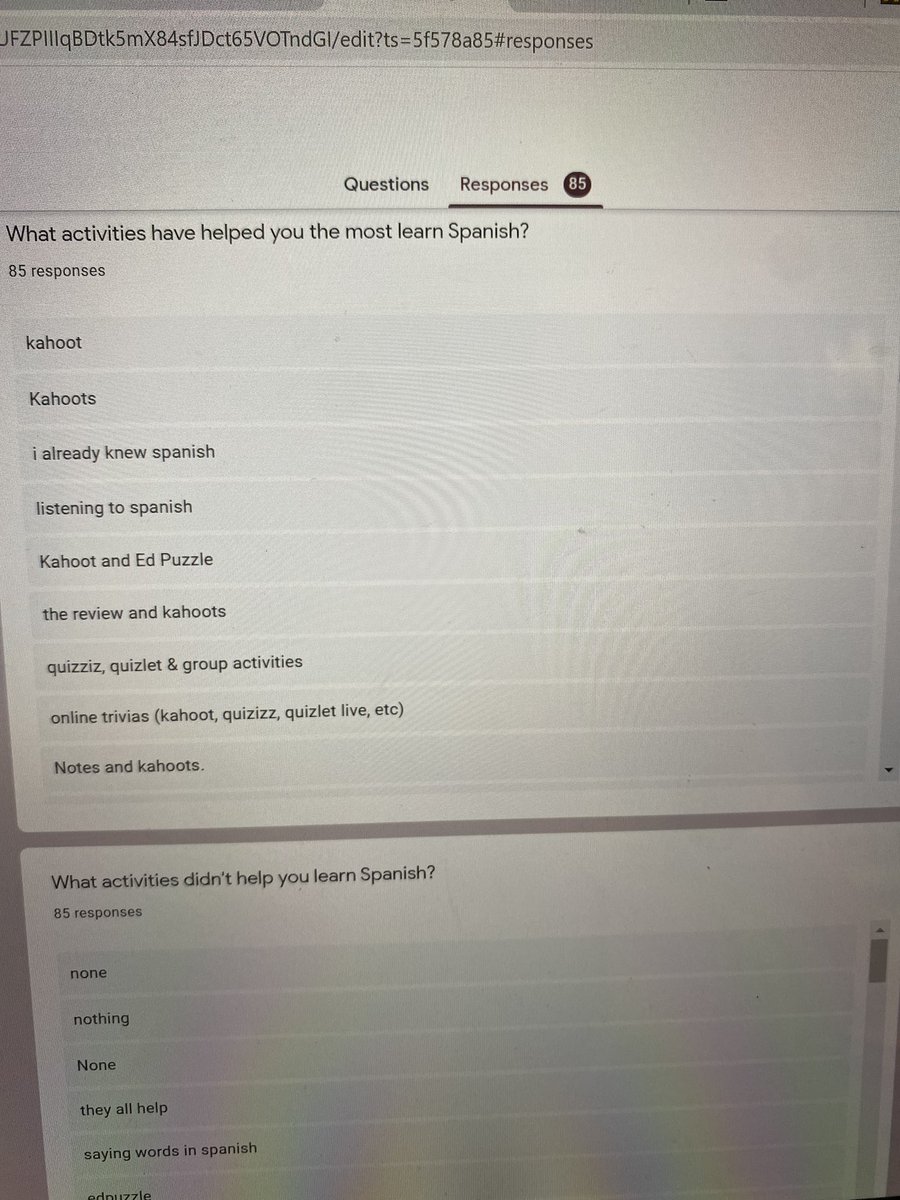 PDQueen98's tweet photo. Great way to collect informal data to learn more about where Ss are as well as what they feel is working for them. Way to assess engagement and need while amplifying Ss voice also. @senorahogue @urbanesc @wwcsdistrict @hcescIS @ermartin89 https://t.co/swRQSFXjPQ