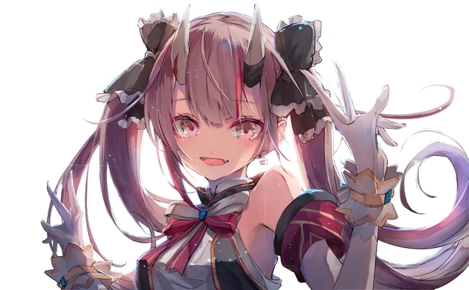白背景も好き
純粋にキャラだけを魅せるなら最高の背景だと思ってます.... 