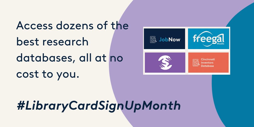Research made easy (and free).  https://cinlib.org/2QqDxNm  #LibraryCardSignUpMonth