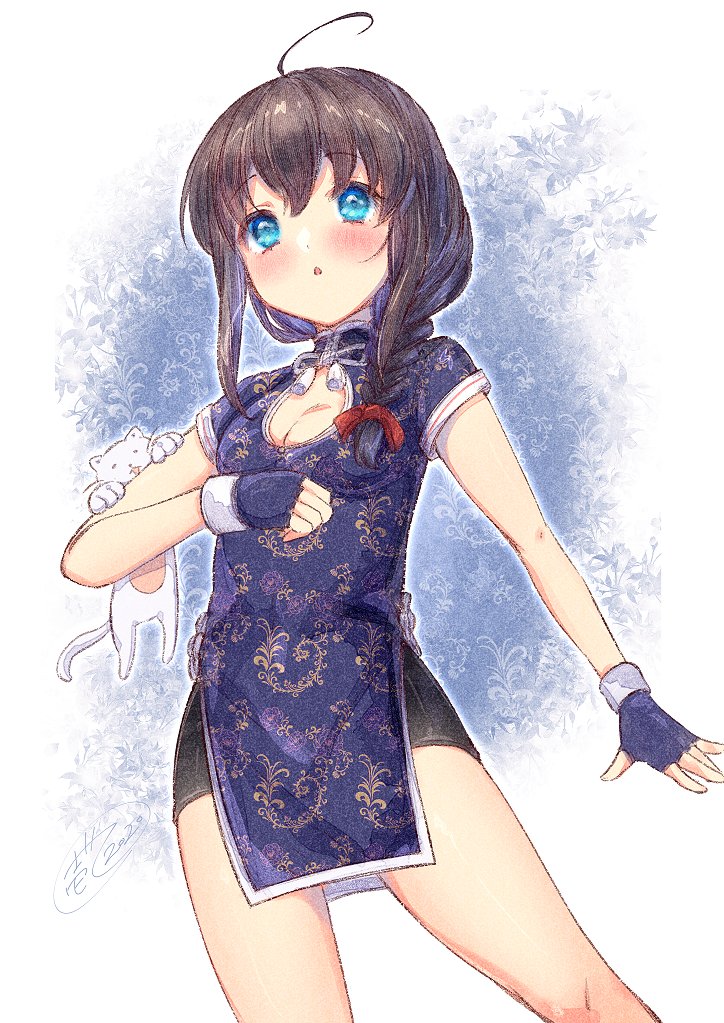時雨(艦これ) 「ミニチャイナ無印時雨 」|壱十九 / illustratorのイラスト