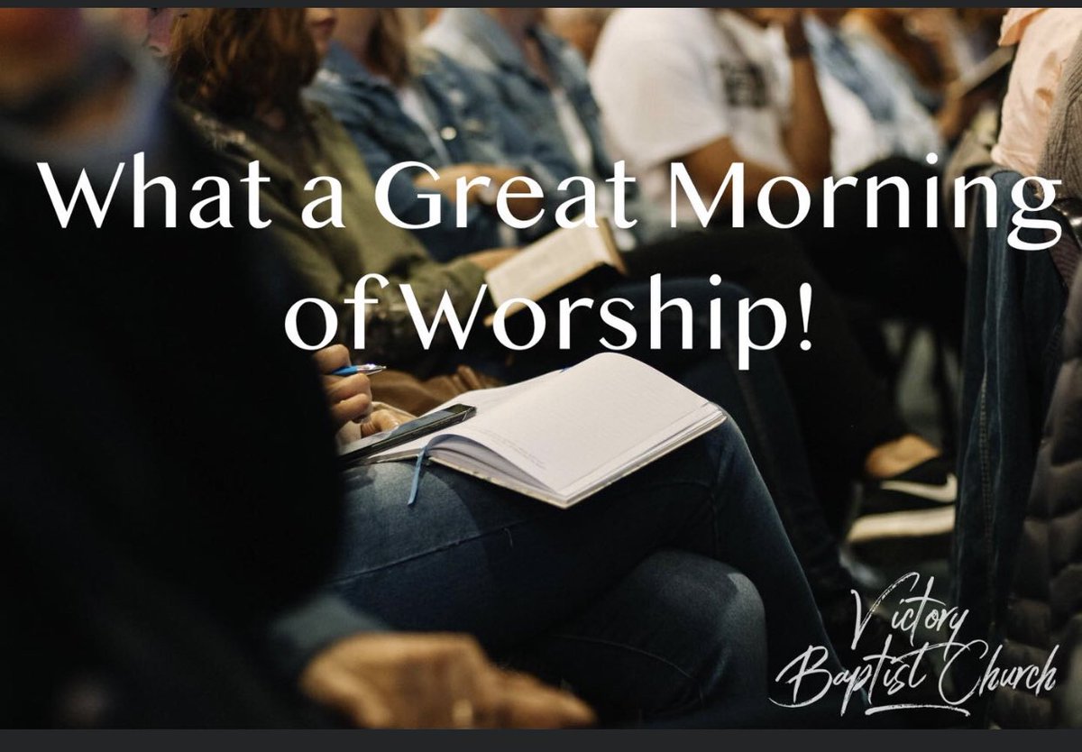 vbc_victory's tweet photo. We had a great day of Worship Sunday!   It was great seeing! https://t.co/mQLoQTqsbr