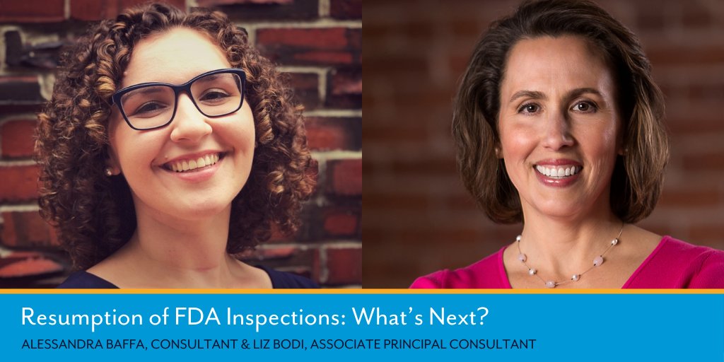 HalloranConsult's tweet image. On July 10, 2020, the @US_FDA announced the resumption of domestic #inspections with a newly developed #riskbased approach. Halloran&apos;s Alessandra Baffa and Liz Bodi share their insights to this new approach and what it means for the foreseeable future: bit.ly/32bJsfY