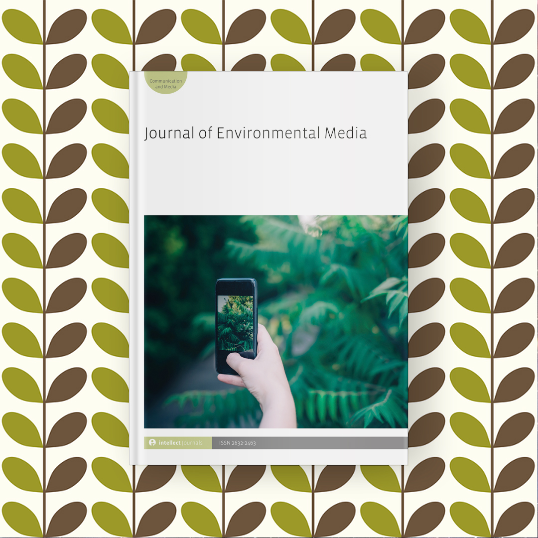 IntellectBooks's tweet photo. Journal of Environmental #Media FREE supplementary issue is out now! 🌿https://t.co/2ZqrJhFhPa

Special Issue: ‘#EnvironmentalMedia Amidst the Covid-19 Pandemic’

Articles include, 'Abandoned aquariums: Online animal attractions during quarantine', by Benjamin Schultz-Figueroa. https://t.co/9Evs8ixHEE