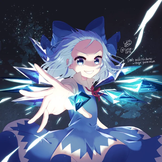 あたいったら最強ね
#チルノの日
#9月9日はチルノの日 
